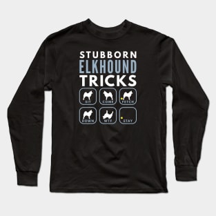 Stubborn Norwegian Elkhound Tricks - Dog Training Long Sleeve T-Shirt